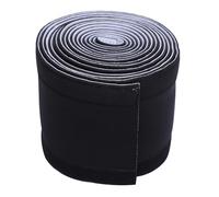 NOLITOY Funda Gestión de Cables Recortable y Combinable para Organizar Cables de Gran Diámetro para de Neopreno Organizador Negro en Oficina o Hogar