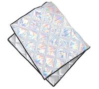 NOLITOY Funda Térmica para Congelador Exterior Aislamiento de Algodón, Resistente a Rayos Uv, Tamaño 125x70 Cm, Cubierta Reversible para Nevera y Frigorífico Portátil