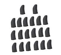 NOLITOY Fundas para Dedos para Juegos Móviles 20 Piezas Transpirables y Antideslizantes Fibra de Cobre Compatibles Pantalla Táctil Accesorios para Gaming