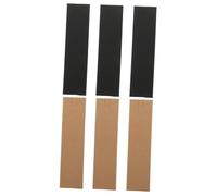 NOLITOY Fundas Plegables Papel Kraft para Bolígrafos Adultos Negro y Kraft Ventana Protección Escuela Oficina Obsequio Navidad Almacenamiento 30 Unidades