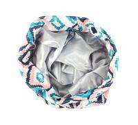 NOLITOY Gorro de Dormir de Satén Forro Interior Ajustable Invisible Tamaño Único Color Rosa y Verde Gorro Anticaída para Cuidado del Cabello y Uso Nocturno en Mujeres