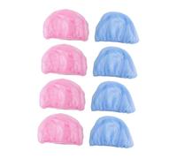 NOLITOY Gorro de Dormir para Mujer 8 Piezas Gorro de Cocinera de Malla Protección contra Aceite y Caída del Cabello para Cocinas y Trabajo