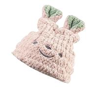 NOLITOY Gorro De Ducha Para Bebés Sombrero Secador De Cabello Towel Hat Ultra Absorbente Para Niño Niña Para Secado Rápido Protección De Ojos y Oídos El Baño Feliz