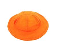 NOLITOY Gorro Pequeño para Mascotas Color Naranja Accesorio de Fieltro para Cabeza Decoración para Fiestas y Sesiones de Fotos Adecuado para Conejos y Animales Pequeños