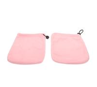 NOLITOY Guantes De Parafina Terapéuticos Con Diseño Elástico Para Hidratación y Cuidado De Manos Calentadores y Reutilizables Para Belleza Con Cera Caliente Rosa