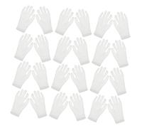 NOLITOY Guantes Hidratantes Transpirables de Algodón white 12 Pares y Flexibles para Manos Secas para Noche, Manualidades y Uso Diario