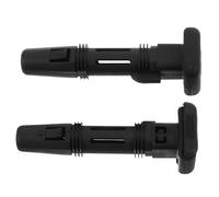 NOLITOY Guía De Moldura Para Reposacabezas De Asientos Delanteros y Traseros, 2 Insertos De Plástico Duradero, Diámetro 12,7 Mm, Mejora La Seguridad y Estabilidad En Trayectos