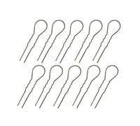 NOLITOY Horquillas Pelo Forma De u Onduladas 10 Unidades Metal Vintage Bronce Antiguo Para Mujeres y Niñas Accesorios De Cabello