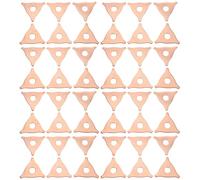 NOLITOY Juego de 100 Piezas de Extractores de Abolladuras para Coche, Anillos Metálicos de Reparación de Chapa Automotriz, Kit de Herramientas para Sacar Bollos en Carrocería, Accesorio