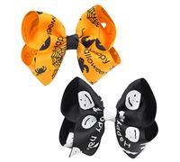 NOLITOY Juego De 2 Uds De Horquillas De Tela Máscara Accesorios Para Peinar El Cabello Pinzas Para El Cabello Para Mujeres Diademas Navideñas Con Lazo Pegatinas Para Disfraces De