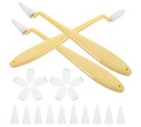NOLITOY Juego de 23 Piezas de Toallitas de Esponja para Mezclar Arte Esponjas y Aplicadores de Pintura, Material Pp para Sombreado y Boceto