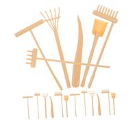 NOLITOY Juego De 3 Mini Rastrillos De Jardín Zen Mini Juguetes De Arena Rastrillo De Arena De Mesa En Miniatura