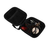 NOLITOY Juego de Bochas Reglamentario para Adultos con Estuche Rígido Anticaídas, Cuerda de Medición Precisa y Herramienta Magnética de Recuperación, Adecuado para Bochas al Aire Libre,