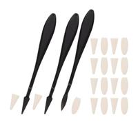 NOLITOY Juego de Herramientas para Dibujo Borradores Palitos para Mezclar, Esponjas Redondas y Puntiagudas, 23 Piezas, Materiales Pp y Esponja, para Artistas y Principiantes en Bocetos