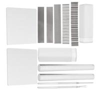 NOLITOY Juego de Herramientas para Esculpir Cerámica 13 Piezas Raspadores de Arcilla Polimérica, Cortadores Manuales y Espátulas de Acrílico para Manualidades y Modelado en Cerámica