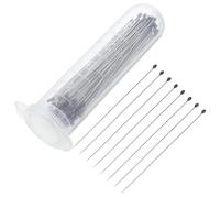 NOLITOY Juego de Pasadores de Fijación de Acero Inoxidable para Montaje de Muestras, 100 Piezas Tamaño 2, Herramienta Precisa y Duradera para Entomología y Preservación de Insectos