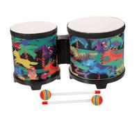 NOLITOY Juego De Tambores Infantiles De 5 y 6 Pulgadas Con Baquetas, Instrumento De Percusión Para Niños De 8 a 12 Años, Juguete Musical Educativo Para Fiestas y Aprendizaje Pedagógico