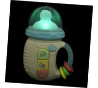 NOLITOY Juguete Educativo Bilingüe para Recién Nacido Botella Musical Interactiva con Luces y Sonido Diseño Liviano y Portátil para Desarrollo Cognitivo y Motriz del Niña