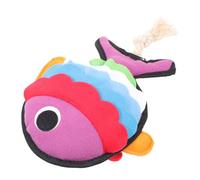 NOLITOY Juguete Interactivo para Perros Forma de Pez Alimentador Lento y Limpiador Dental Estimula el Olfato y Reduce el Aburrimiento Adecuado para Cachorros y Perros Pequeños