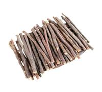 NOLITOY Juguete Masticable de Madera para Animales Pequeños 200 G | Sabor Manzana, Color Café, para Ardillas y Chinchillas, Uso en Casa o Viaje