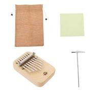 NOLITOY Kalimba Inoxidable Piano Pulgar de Portátil para Principiantes Fácil Teclas de Acero y Diseño de Transportar Adecuado para Prácticas Musicales