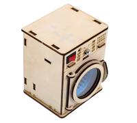 NOLITOY Kit de Juguete Lavadora de Madera para DIY Educativo de Ciencia Modelo de Lavadora para Preescolar Desarrollo Habilidades Manuales y Creatividad