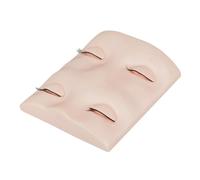 NOLITOY Kit De Práctica De Extensión De Pestañas Cabeza De Maniquí De Silicona Para Técnicas De Aplicación Realistas y Flexibles