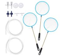 NOLITOY Kit de Redes para Pesca DIY con Accesorios para Eclosionar Huevos para Camarones y Acuarios Herramienta Versátil para Criadero y Tanque Color Aleatorio Color Aleatorio