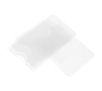 NOLITOY Láminas de Aumento 65X90Mm 4 Piezas con Funda PVC Transparente Lupa de Tarjeta Ultra Delgada para Leer Libros Tarjetas y Estudio Adecuado para Baja Visión y Letras Pequeñas