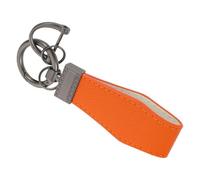 NOLITOY Llavero Resistente para Coche Metálico Color Naranja Colgante Pequeño y Ligero con Anilla Giratoria 360° Antideslizante Accesorio Unisex Adecuado para Llaves y Obsequio Práctico