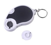 NOLITOY Lupa Portátil Plegable con Luz LED Lupa de Bolsillo Mano Pequeña 9X6X15 CM Adecuado para Joyas Monedas Sellos Antigüedades sin Batería