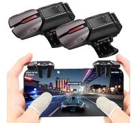 NOLITOY Mandos para Juegos Móviles con Gatillos Sensibles Funda para Dedos de Juego de y Fibra 3 Pares 1 Par de Aleación Compatibles Mayoría de Teléfonos Móviles Ideales para Gaming