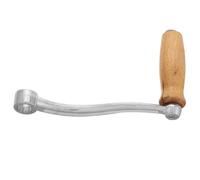 NOLITOY Mango de Madera para Picadora de Carne Manual, Accesorio Molinillo de Alimentos Manivela, Compatible Picadoras Domésticas, Fácil Instalación y Uso en Cocina Hogareña