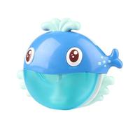 NOLITOY Máquina de Burbujas para Baño Forma de Ballena, Juguete de Baño Infantil de Plástico, Tamaño Pequeño y Ligero, Adecuado Bebés Bañera