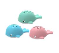 NOLITOY Máquina de Contar Cuentos Ballena para Niños, Juguete Musical Educativo sin Batería, Proyector de Estrellas 3 Colores Mezcla, Desarrollo Temprano y Aprendizaje Color Aleatorio