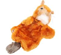 NOLITOY Marioneta de Mano de Ardilla de Peluche Suave para Primera Infancia Juguete Educativo Interactivo para Contar Cuentos Casa y Escuela 1 Pieza