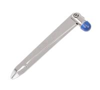 NOLITOY Martillo Neurológico Portátil de Acero Inoxidable, Plexor Médico Multifuncional Escala para Prueba de Reflejos y Diagnóstico Clínico, Herramienta Ligera para Examen de Rodilla