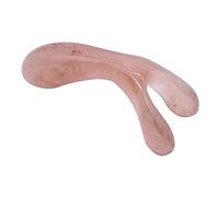 NOLITOY Masajeador Raspador De Nariz Herramienta De Belleza Nasal Tabla De Raspado Nasal De Resina Raspador Facial Masajeador Portátil Para Uso Casa o Viaje Color Natural