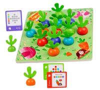 NOLITOY Mesa Educativo para Años de Lógica y Memoria con Resistentes y Diseño Seguro para Estimular la Coordinación y Pensamiento Lógico Preescolares