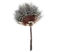 NOLITOY Mini Abanico Decorativo para Casa de Muñecas, Modelo Miniatura en Color Natural, Accesorio para Muebles en Miniatura, Adecuado para Decoración de Microcasas y Kits de Mini Casas