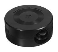 NOLITOY Miniproyector Portátil para Cine en Casa Altavoz Incorporado y Conexión por Cable para Niños, Proyector Doméstico Abs sin Olor para Entretenimiento Familiar, Diseño Compacto
