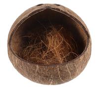 NOLITOY Nido para Pájaros de Natural Casa Decorativa para y Agapornis Nido Artesanal Resistente para Crianza y Escondite Jaulas Juguete para Pájaros Pequeños