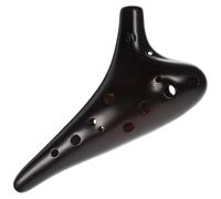 NOLITOY Ocarina Diseño Ligero Profesional de 12 Agujeros para de Cerámica Bolsa de Almacenamiento Portátil y para Principiantes Aficionados al Arte Sonoro