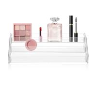 NOLITOY Organizador Acrílico Para Maquillaje y Esmalte Estante De Sombra De Compartimentos Para Escritorio y Tocador