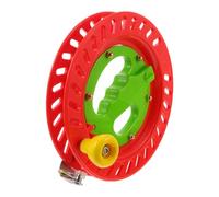 NOLITOY Organizador de Carrete de Hilo de Pescar Grande, Tabla de Bobinado de Línea de Plástico Ligera y Compacta, Accesorio para Pesca Mosca en Exteriores, Color Rojo y Verde