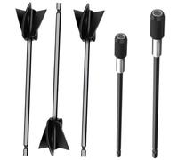 NOLITOY Palas Mezcladoras para Taladro Accesorio para Mezclar Epoxi y Diseño Compacto y Reutilizable para Taladros Eléctricos y Batería Fácil Limpieza y Portátil