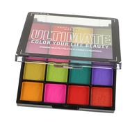 NOLITOY Paleta de Sombras de Ojos Colores y Brillantes Resistente al Agua y Sudor Maquillaje para Halloween Festivales y Fiestas Sombras Mate y Glitter para Looks Creativos Duraderos