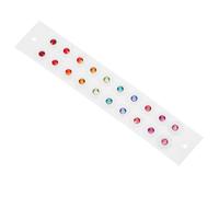 NOLITOY Parches de Acupresión Orejas Desechable Pegatinas de Acupuntura Auricular Transparentes Masaje Relajante Terapia Auricular Uso Diario