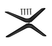 NOLITOY Patas Base para TV Doble Agujero Soporte Plástico Ajustable para Smart TV Repuesto Estable y Fácil Montaje Patas para Mueble Televisión Compatible con LCD LED OLED