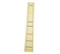 NOLITOY Pegatina Adhesiva Amarilla para Diapasón de Violonchelo 3/4, Marcador de Posición de Dedos Práctica para Aprender Escalas y Mejorar Técnica de Instrumento Musical